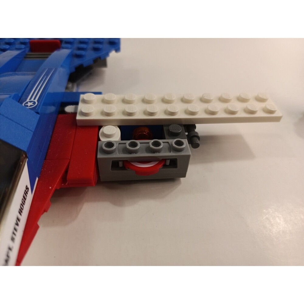 Lego Marvel Cpt America Jet Pursuit 76076 Retired Minifigure Incomplete Plane - Picture 7 of 13